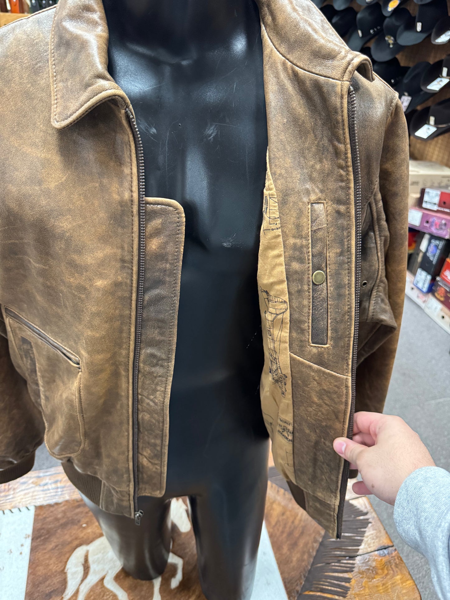 Mens Scully Bomber Jacket