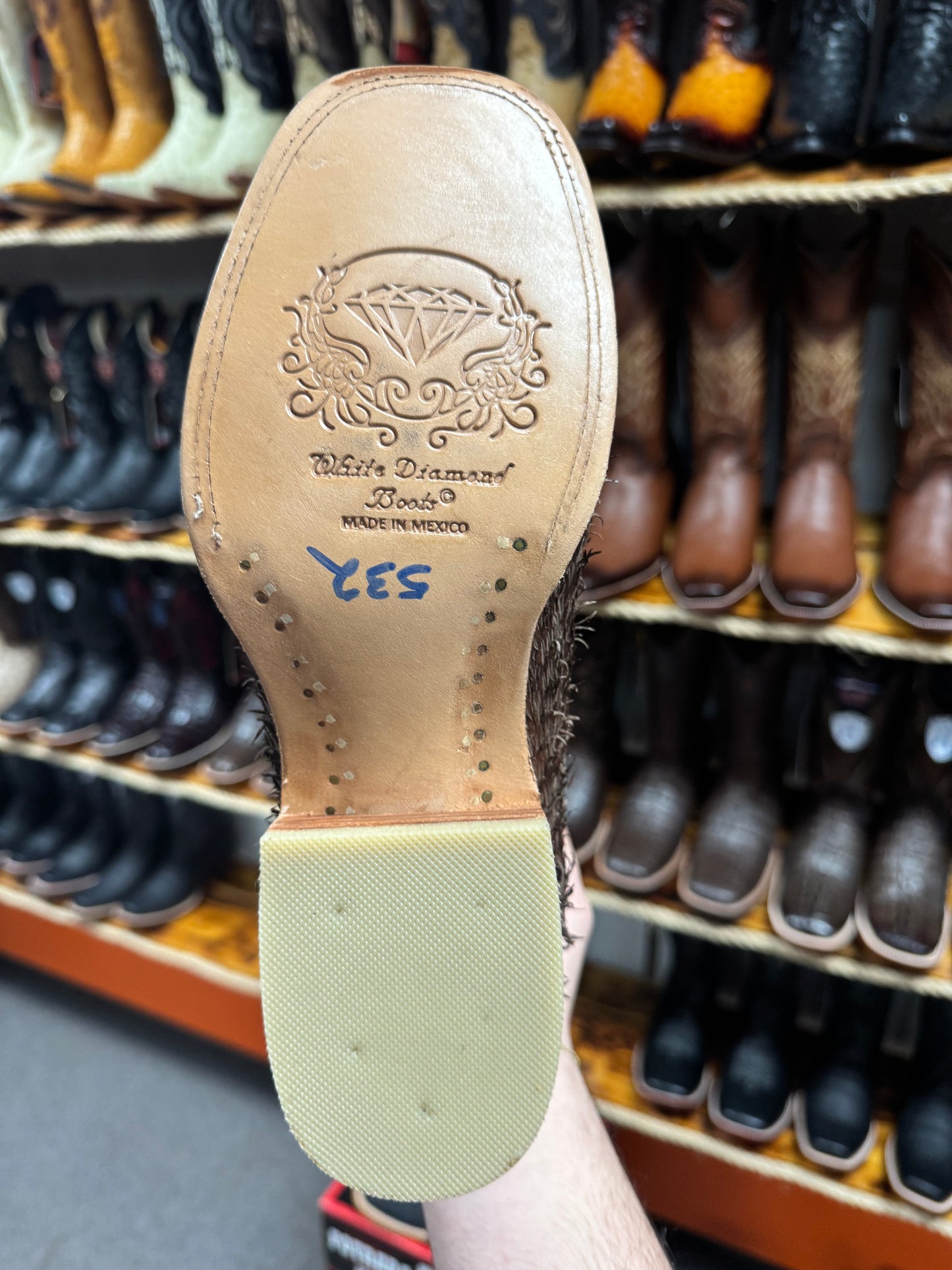 White Diamond Cowboy Boots
