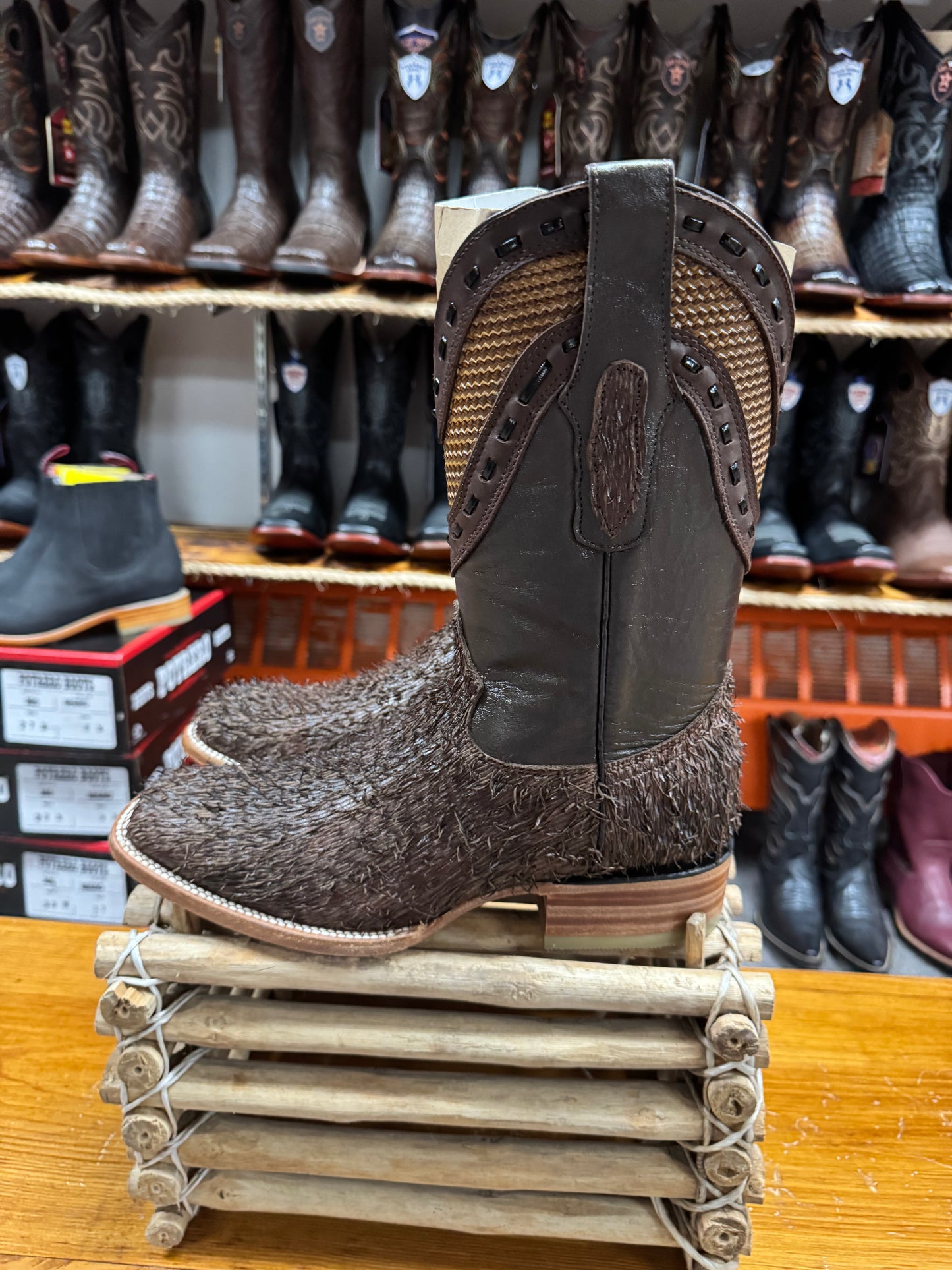 White Diamond Cowboy Boots