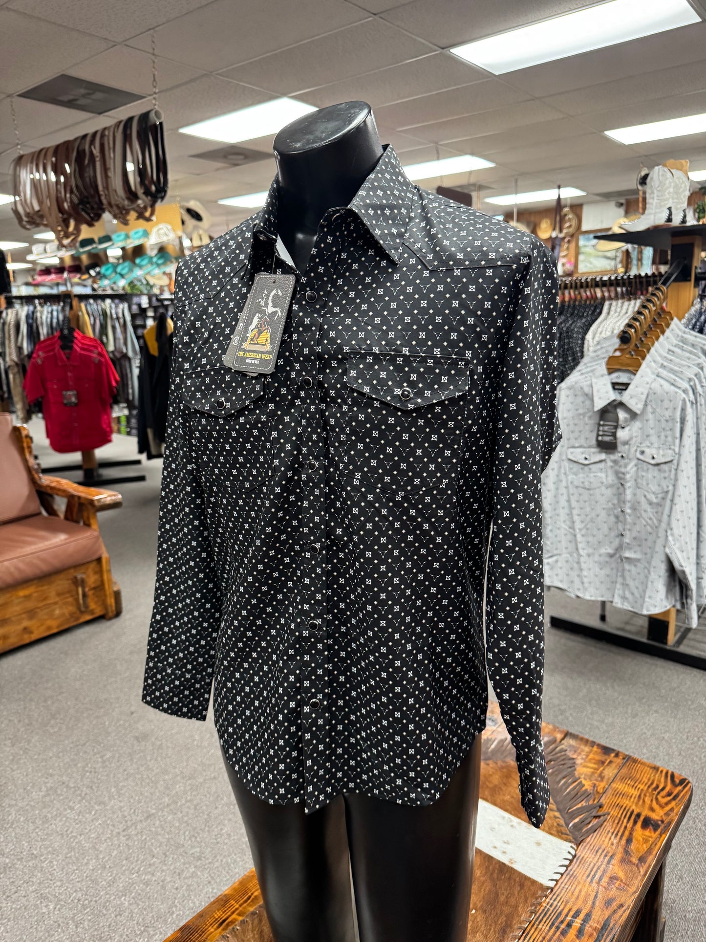 The American West Bull Cowboy Shirts