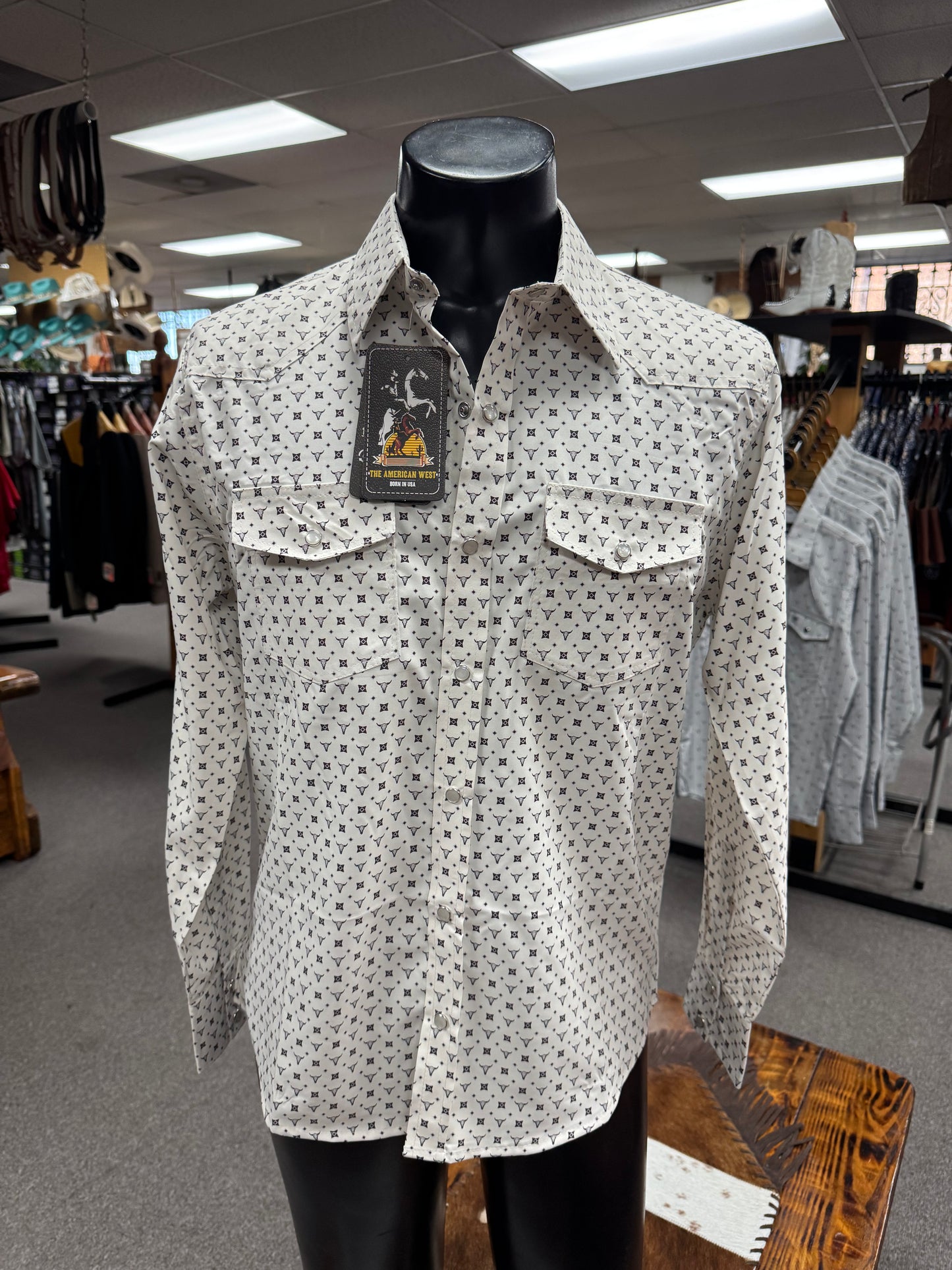 The American West Bull Cowboy Shirts