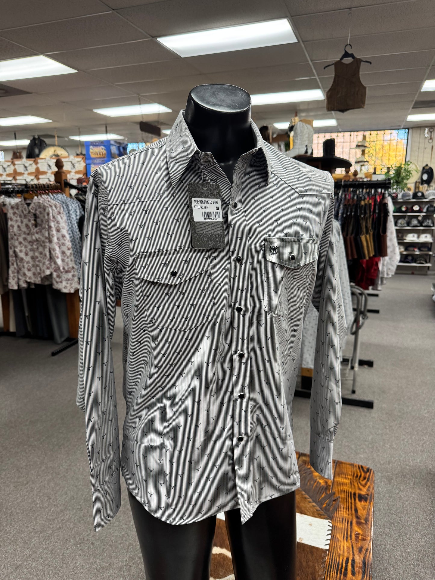 The American West Bull Cowboy Shirts