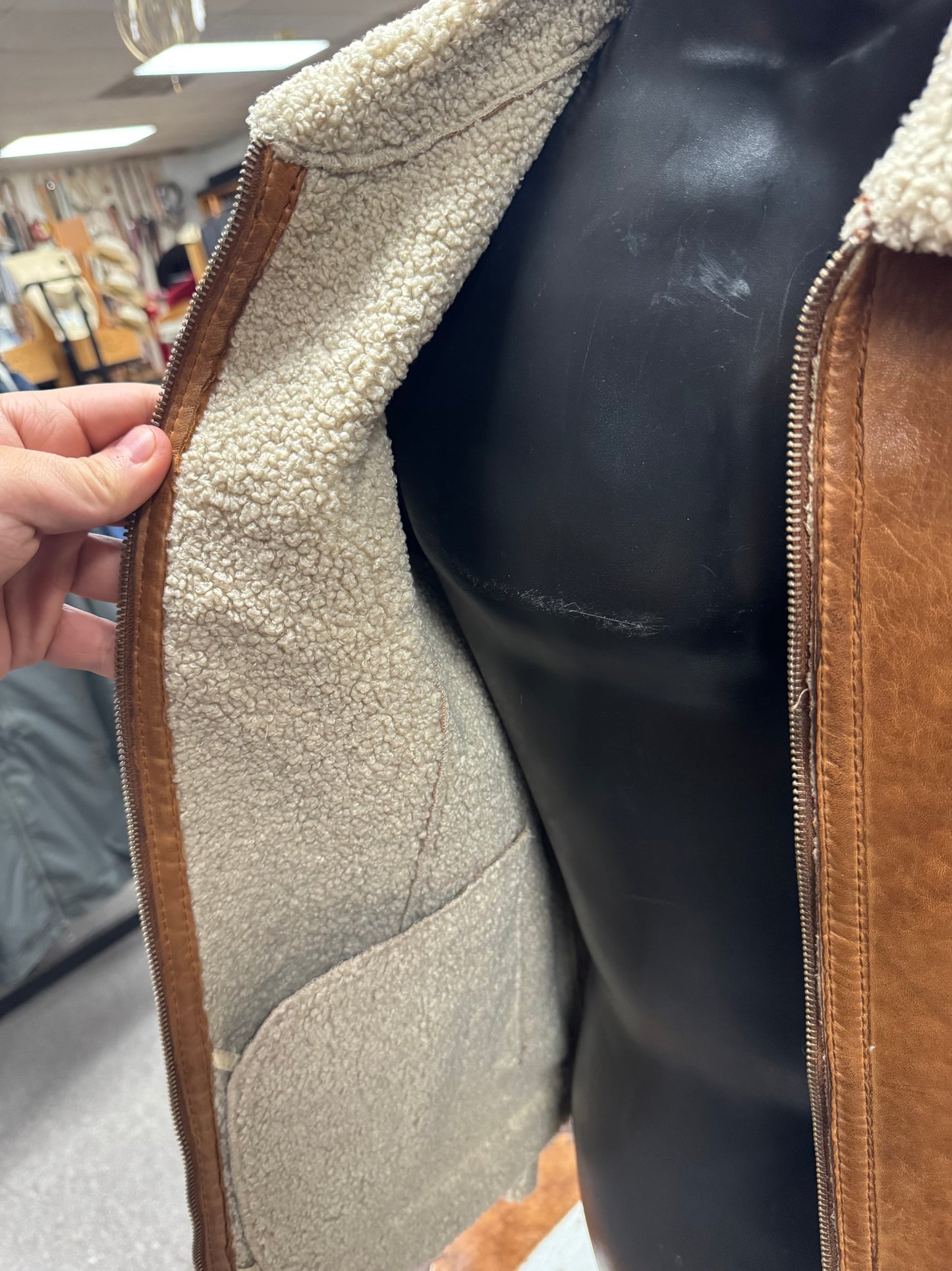 Scully Ladies Front Zip Leather Jacket