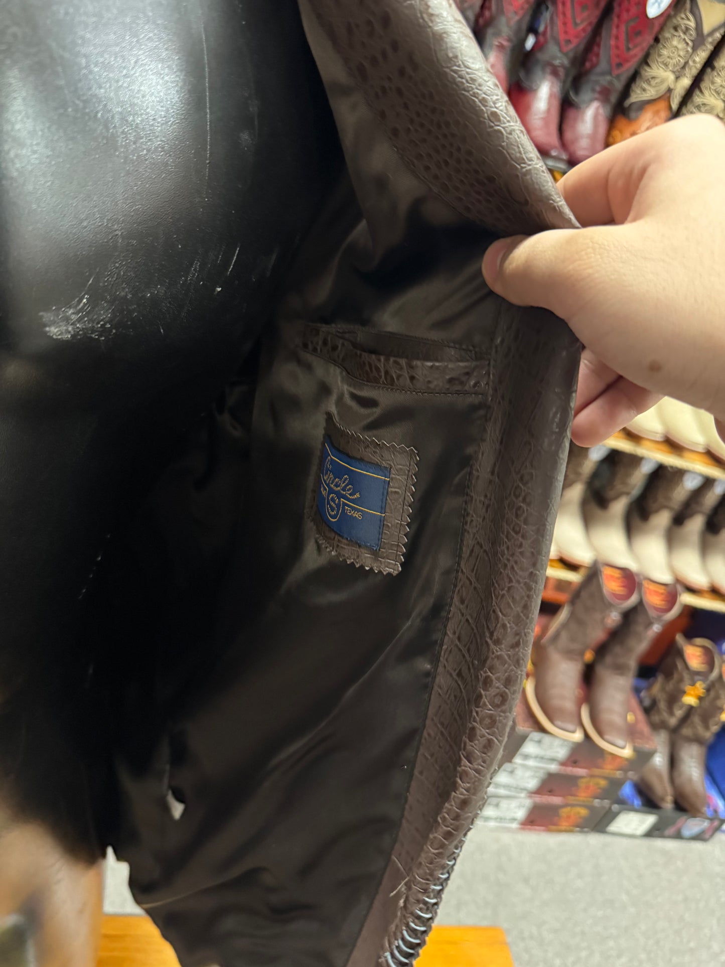 Circo S Crocodile Suit Jacket